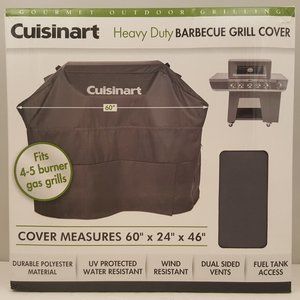 CUISINART Heavy Duty Barbecue Grill Cover | 60 Inch x 24" x 46"